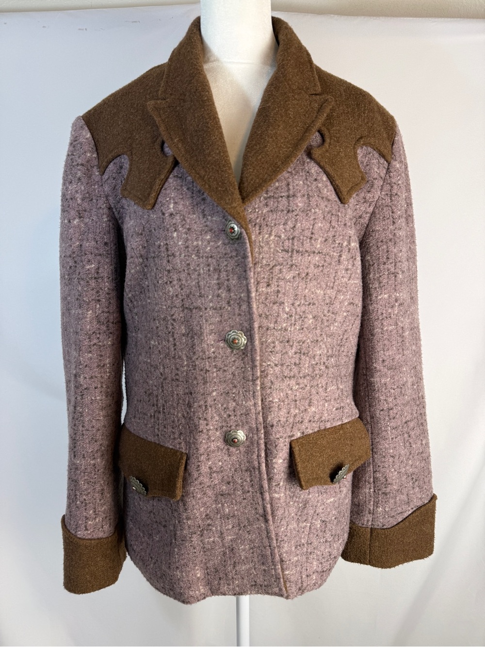 Vintage Tasha Polizzi TP SaddleBlanket & Co. Jacket Western Coat